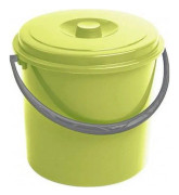 CURVER - Grön 12l hink med lock
