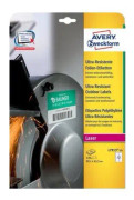 Avery-Zweckform Etiketter 99.1 x 42.3 mm Polyetenfilm