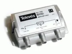 TDT och satellitmixerfördelare 7452 TELEVES TELEVES