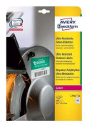 Avery-Zweckform Etiketter 45.7 x 21.1 mm Polyetenfilm
