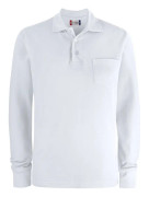 Clique Unisex Adult Plain långärmad polotröja för vuxna