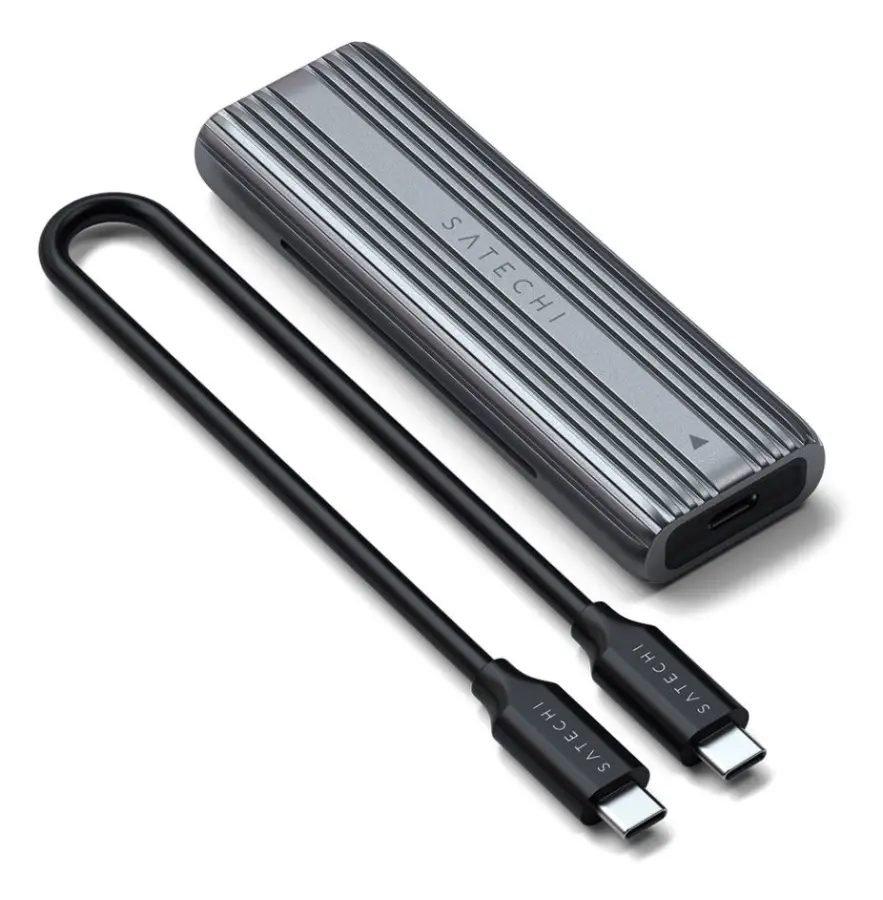 Satechi USB-C NVMe and SATA SSD Enclosure