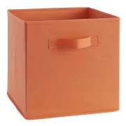 COMPO Förvaringslåda - Tyg - 27x27x28 cm - Orange