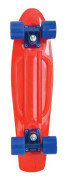 SCHILDKRÖT Retro Skateboard Native Red förstärkt polypropen (PP), däck 560 x 140 mm, - 1 st (510702)
