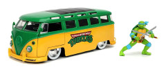 Teenage Mutant Ninja Turtles Leonardo 1962 VW bussmodell, 1:24