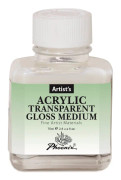 Akryl Transparent Glansig Målarmedium 75ml