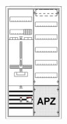 Striebel & amp; John 2CPX03593030R9999 KS302B mätarskåp