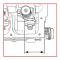 KS TOOLS pumpmunstyckesinställningsmätare, 4 cylinder (400.9089)