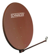 Schwaiger SPI1000.2 - 10,7 - 12,75 GHz - Röd - Aluminium - 1000 x 180 x 1100 mm (SPI1000.2)