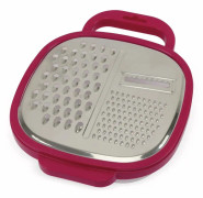 Alpina - Multifunction Grater med container (rosa)