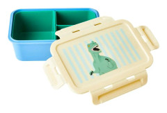 Rice - Lunchbox with 3 Inserts Dinosaur Print