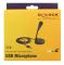 DeLOCK - Mikrofon - USB - svart