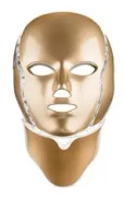 Treatment LED face and neck mask gold (LED Mask + Neck 7 Color s Gold )