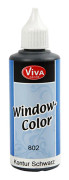 fönster Färgkontur svart 80 ml