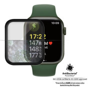 PanzerGlass Apple Watch 7 41mm Skärmskydd Antibacterial Svart