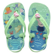 Havaianas Peppa Pig baby flip flops - grön trädgård - 21