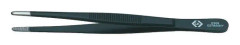 CK Precision Universal Black Coated Fine Blunt Tip Tweezers