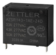 Zettler Electronics AZSR143-1AE-24D Power-relä 24 V/DC 50 A 1 NO 1 st