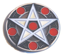 Bältesspänne - Pentagram