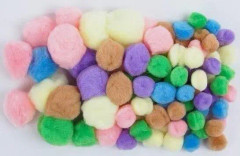 FANDY Acrylic pompoms Pastel MIX