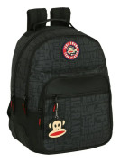 Skolryggsäck Paul Frank Team player Svart (32 x 42 x 15 cm)