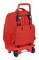 Skolväska med hjul Compact Atlético Madrid M918 Röd Vit (33 x 45 x 22 cm)