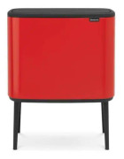 Bo Touch Bin, 3 x 11L, Röd
