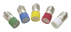 Barthelme 70113122 LED-signallampe Rød E10 12 V/DC, 12 V/AC 1.2 lm