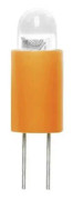 Barthelme LED-signallampa BiPin 3,17 mm Gul 24 V/DC 70117322