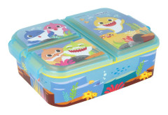 Matlåda Lunchbox Baby Shark 3-fack