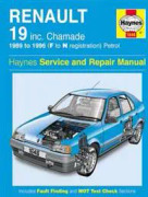 Renault 19 Petrol (89 - 96) F To N