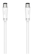 Hama 00205049, 10 m, koax, koaxial, vit