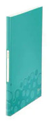 Leitz WOW - Visningsbok - 40 utrymmen - för A4 (210 x 297 mm) - kapacitet: 80 ark - turkosmetallic