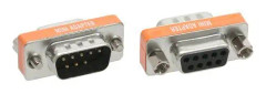 InLine 31437, 9pin female, DB9, Silver