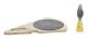 Cheeseboard DKD Home Decor Say Cheese Board Bamboo (28,5 x 20 x 2,3 cm)