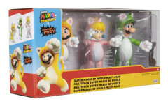 Super Mario Bros pack 3 figurer 10cm