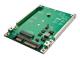 Lindy m.2 NGFF to 2.5" SATA Drive Adapter - Adapter för lagringsfack - 2,5-tum till mSATA