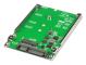Lindy m.2 NGFF to 2.5" SATA Drive Adapter - Adapter för lagringsfack - 2,5-tum till mSATA