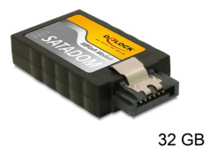DeLOCK Flash Modul vertikal - SSD - 32GB - intern - SATA 6Gb/s (54656)