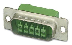 1841912 - D-sub socket, female, Socket, Screw Clamp Terminal, Phoenix Contact