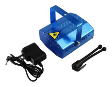1 PC Laserljus Festljus DJ Disco Lights Scenbelysning Projektor Jullampa RG Ljudaktiverad Stroboskoplampa För Hem KTV