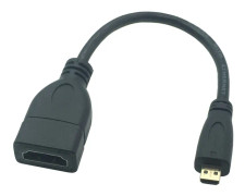 Mikrokabel, hdmi-kompatibel till HD honadapter
