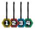 SKLZ Reactive Agility Targets, Hinder, balans & rörlighet