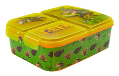 Matlåda med bestickfack Stor Dinosaur (6,7 x 16,5 x 19,5 cm)