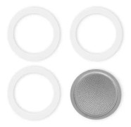 3 PACKNINGAR + 1 FILTER 9 KOPPAR