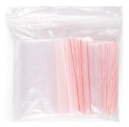 Donau String bag DONAU, LDPE, 100x150mm, 100pcs, transparent