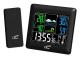 LTC weather station with a color display - black color
