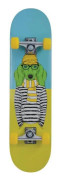 SCHILDKROT - Skateboard Kicker Green Dog 31 - 79 x 20 - Gul