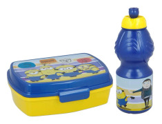 2-Pack Minions The Rise Of Gru Matlåda Och Pop-up Vattenflaska