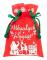 PAKADO Merry Christmas sack Santa's team, 30x45 cm
